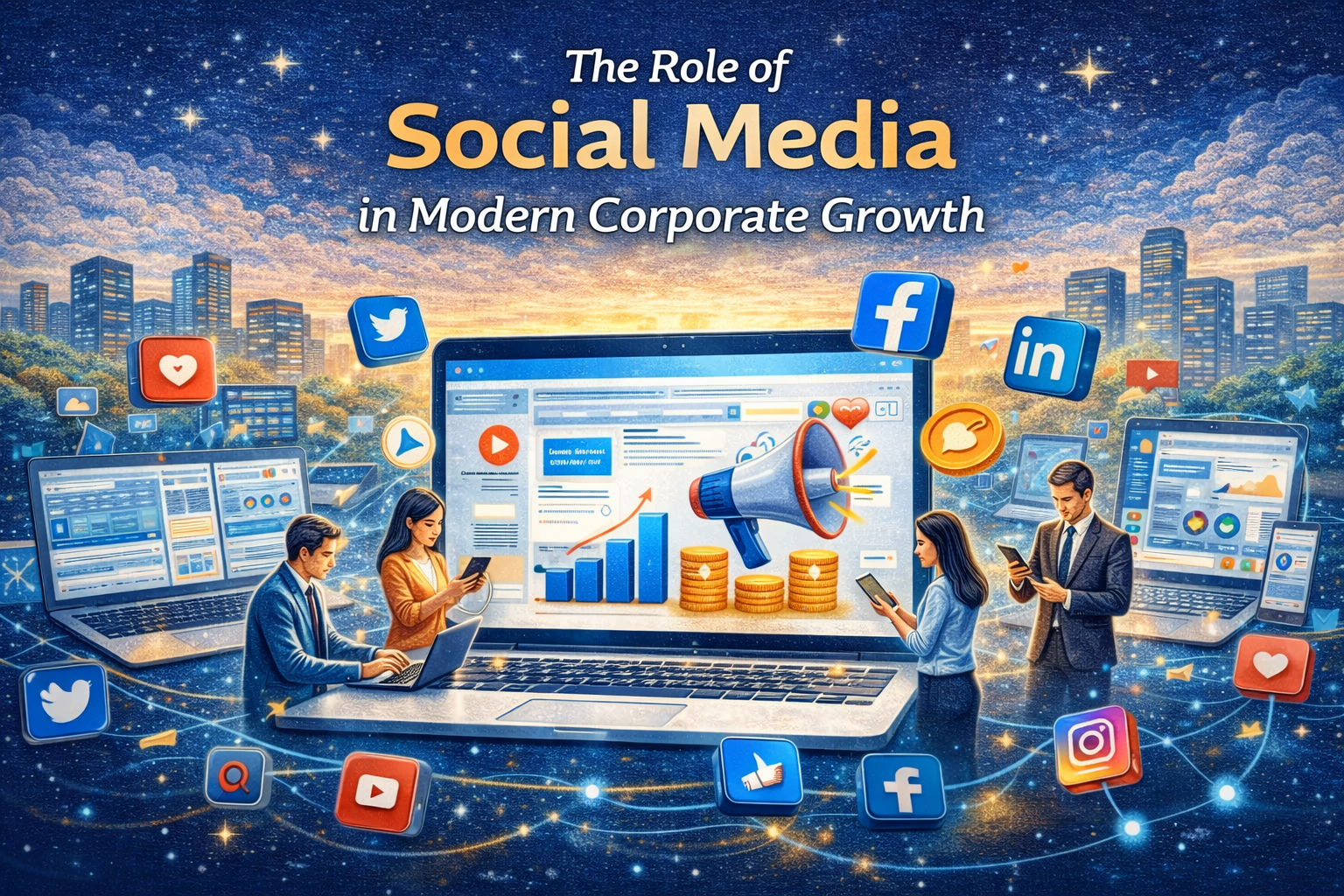The Role of Social Media in Modern Corporate Growth